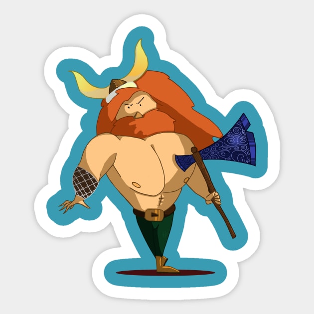 VIKING Sticker by Juanpe